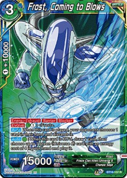 Frost, Coming to Blows - Realm of the Gods (Rare) [BT16-137]