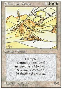 Antico Wurm di Terra - Quarta Edizione (Rare)