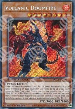 Destino Fuoco Vulcanico - Speed Duel GX: Cofanetto Accademia del Duellante (Secret Rare) [SGX1-H01]