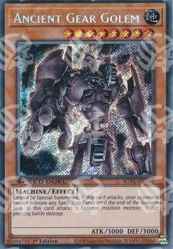 Golem-Ingranaggio Antico - Speed Duel GX: Cofanetto Accademia del Duellante (Secret Rare) [SGX1-D01]