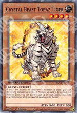Bestia Cristallo Tigre Topazio - Speed Duel GX: Cofanetto Accademia del Duellante (Common) [SGX1-F06]