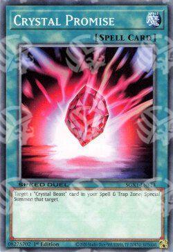 Promessa Cristallo - Speed Duel GX: Cofanetto Accademia del Duellante (Common) [SGX1-F13]