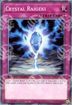 Raigeki Cristallo - Speed Duel GX: Cofanetto Accademia del Duellante (Common) [SGX1-F16]