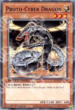 Proto-Cyber Drago - Speed Duel GX: Cofanetto Accademia del Duellante (Common) [SGX1-G03]