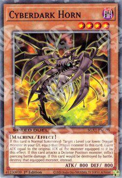 Corno Cyberoscuro - Speed Duel GX: Cofanetto Accademia del Duellante (Common) [SGX1-G05]