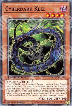 Scheletro Cyberoscuro - Speed Duel GX: Cofanetto Accademia del Duellante (Common) [SGX1-G07]