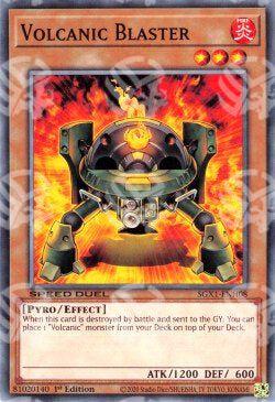 Devastatore Vulcanico - Speed Duel GX: Cofanetto Accademia del Duellante (Common) [SGX1-H08]