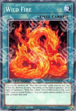 Fuoco Selvaggio - Speed Duel GX: Cofanetto Accademia del Duellante (Common) [SGX1-H16]