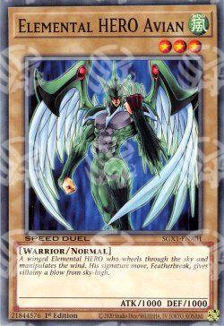 Avian EROE Elementale - Speed Duel GX: Cofanetto Accademia del Duellante (Common) [SGX1-A01]
