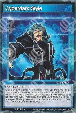 Cyberdark Style (Skill) - Speed Duel GX: Cofanetto Accademia del Duellante (Common) [SGX1-S15]