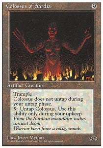 Colosso di Sardia - Quarta Edizione (Rare)