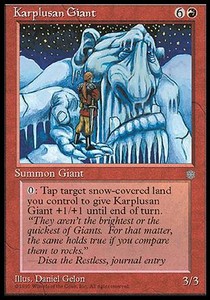 Gigante di Karplus - Era Glaciale (Uncommon)