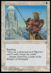 Guerriero di Kjeldor - Era Glaciale (Common)