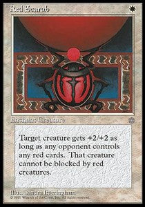 Scarabeo Rosso - Era Glaciale (Uncommon)