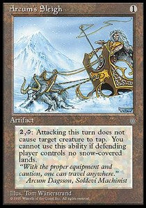 Slitta di Arcum - Era Glaciale (Uncommon)