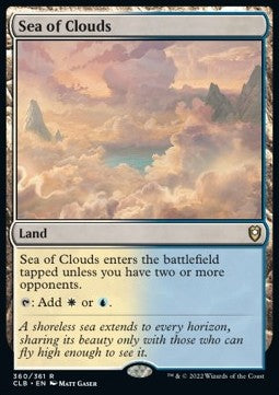 Mare di Nuvole - Leggende di Commander: Battaglia per Baldur’s Gate (Rare) [CLB-360]