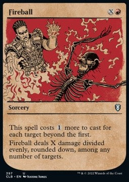 Palla di Fuoco - Leggende di Commander: Battaglia per Baldur’s Gate: Extras (Uncommon) [XCLB-397]