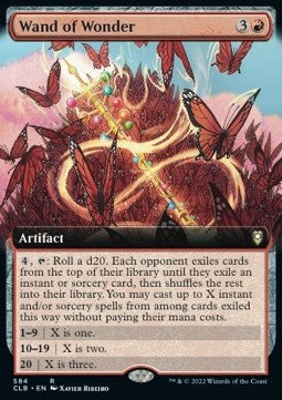 Bacchetta delle Meraviglie - Leggende di Commander: Battaglia per Baldur’s Gate: Extras (Rare) [XCLB-584]