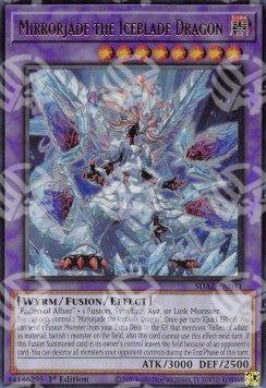 Specchiogiada il Drago Lamaghiaccio - Structure Deck: Attacco di Albaz (Ultra Rare) [SDAZ-041]