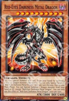 Drago Metallico Oscuro Occhi Rossi - Structure Deck: Attacco di Albaz (Common) [SDAZ-007]