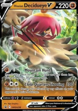 Decidueye di Hisui V - SWSH Black Star Promos (Promo) [SWSH-238]