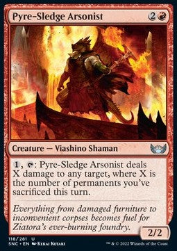 Piromane del Maglio Infuocato - Strade di Nuova Capenna (Uncommon) [SNC-118]