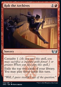 Depredare gli Archivi - Strade di Nuova Capenna (Uncommon) [SNC-122]