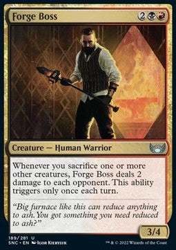 Capo della Forgia - Strade di Nuova Capenna (Uncommon) [SNC-189]