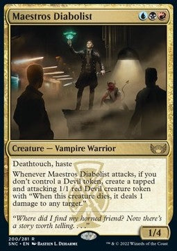 Diabolico dei Maestro - Strade di Nuova Capenna (Rare) [SNC-200]