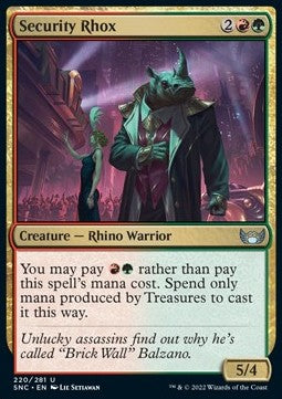 Rhox della Sicurezza - Strade di Nuova Capenna (Uncommon) [SNC-220]