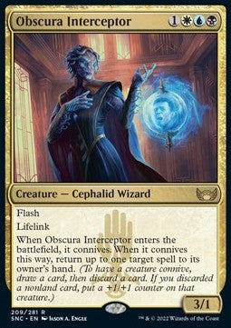 Intercettatrice degli Obscura - Strade di Nuova Capenna (Rare) [SNC-209]