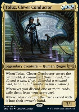 Toluz, Capotreno Scaltra - Strade di Nuova Capenna (Rare) [SNC-228]