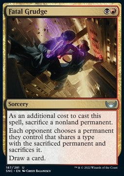 Rancore Fatale - Strade di Nuova Capenna (Uncommon) [SNC-187]