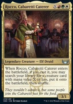 Rocco, Chef dei Cabaretti - Strade di Nuova Capenna (Uncommon) [SNC-218]