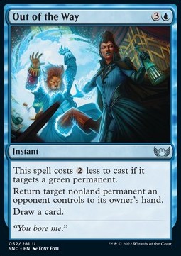 Fuori dai Piedi - Strade di Nuova Capenna (Uncommon) [SNC-52]