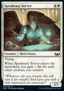 Cameriere del Bar Clandestino - Strade di Nuova Capenna (Common) [SNC-32]