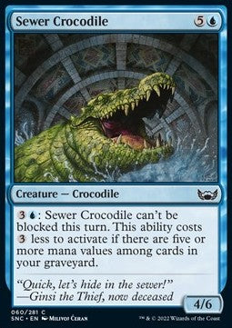 Coccodrillo delle Fognature - Strade di Nuova Capenna (Common) [SNC-60]