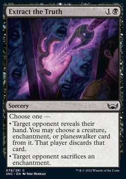 Estrarre la Verità - Strade di Nuova Capenna (Common) [SNC-78]