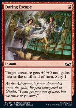 Fuga Audace - Strade di Nuova Capenna (Common) [SNC-104]