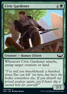 Giardiniere Urbano - Strade di Nuova Capenna (Common) [SNC-140]