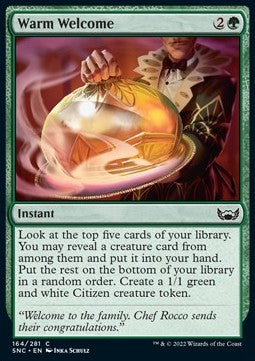 Caloroso Benvenuto - Strade di Nuova Capenna (Common) [SNC-164]