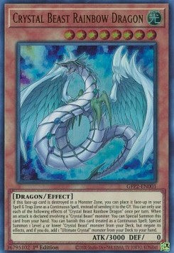 Bestia Cristallo Drago Arcobaleno - Fantasmi dal Passato: La Seconda Apparizione (Ultra Rare) [GFP2-001]