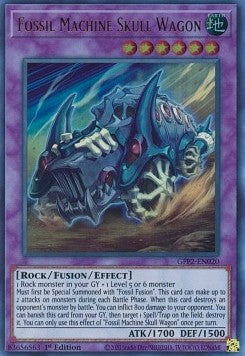 Macchina Fossile Teschio Vagone - Fantasmi dal Passato: La Seconda Apparizione (Ultra Rare) [GFP2-020]