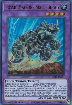 Macchina Fossile Teschio Buggy - Fantasmi dal Passato: La Seconda Apparizione (Ultra Rare) [GFP2-021]