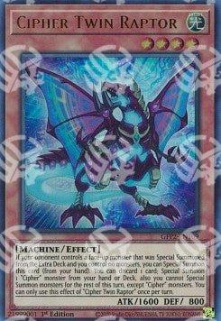 Cipher Rapace Gemello - Fantasmi dal Passato: La Seconda Apparizione (Ultra Rare) [GFP2-109]