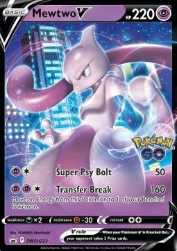 Mewtwo V - SWSH Black Star Promos (Promo) [SWSH-223]