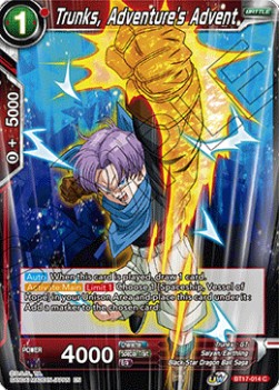 Trunks, Adventure's Advent - Ultimate Squad (Common) [BT17-014]