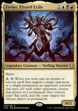 Zevlor, Esule di Elturel - Leggende di Commander: Battaglia per Baldur’s Gate (Rare) [CLB-296]