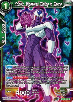 Cooler, Mightiest Sibling in Space - Ultimate Squad (Common) [BT17-069]