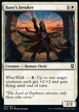 Invocatrice di Bane - Leggende di Commander: Battaglia per Baldur’s Gate (Common) [CLB-7]